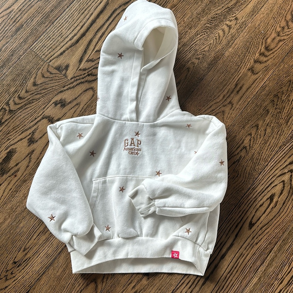 Gap American Girl Kids Vintage Soft Logo Hoodie